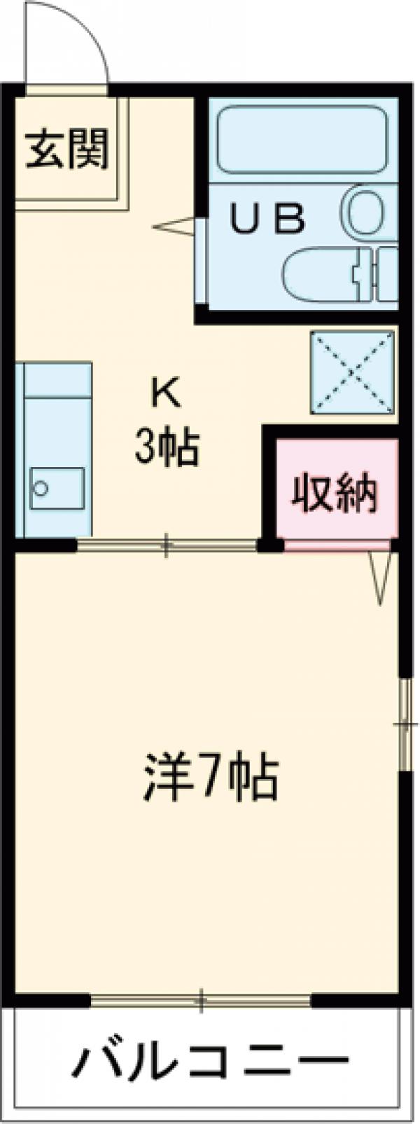 サニーハイツの間取り
