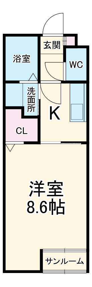 ムサイの間取り