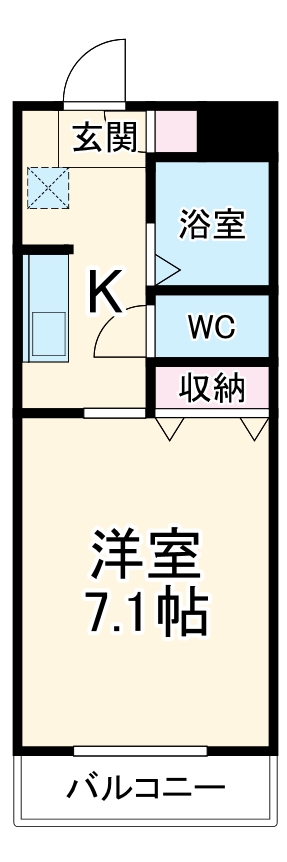 カーサエスペランサⅡの間取り