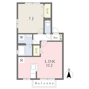 シヅグランツAの間取り