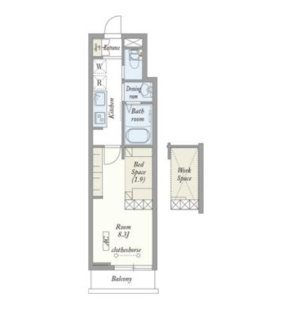 マイスタイル八王子南の間取り