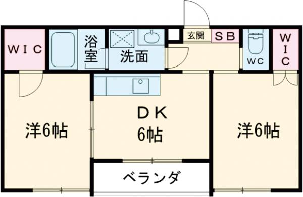 ルネ・丸美Ⅲの間取り