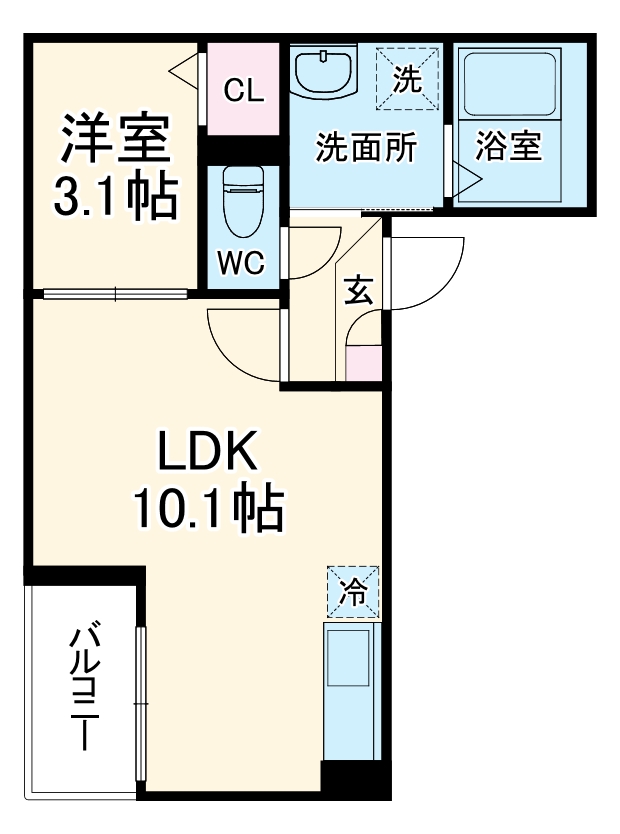Jack hanazonoⅠの間取り