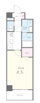 ディ・アミカルの間取り