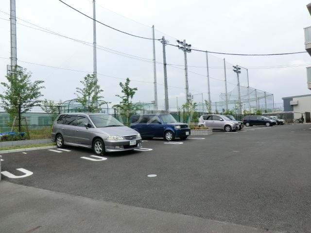 4/14 駐車場