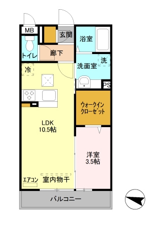 ステラタウン スピカの間取り