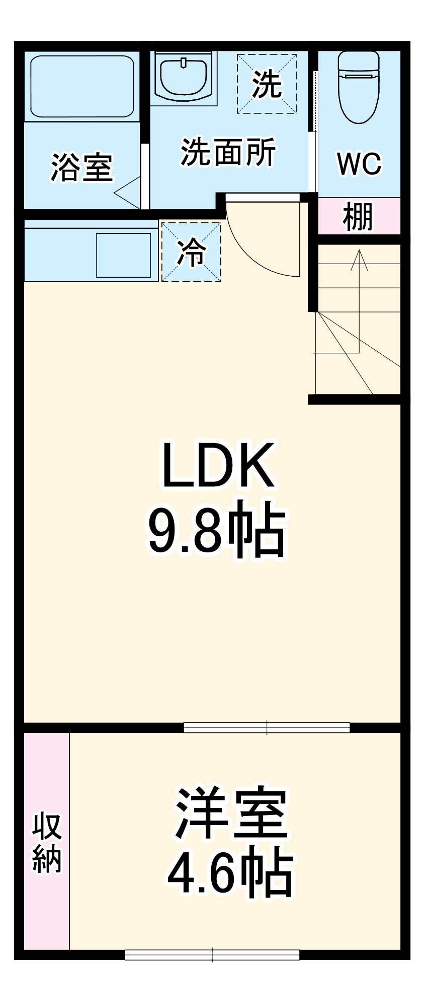Erfolg津田沼の間取り
