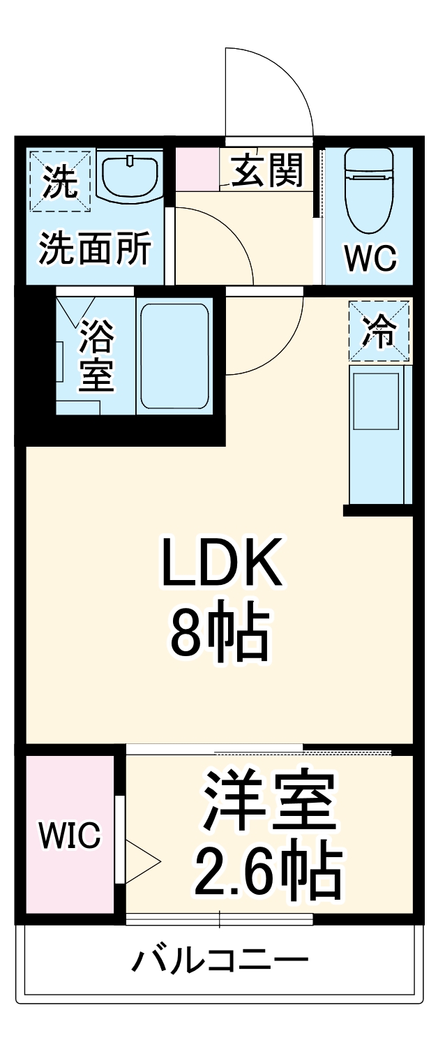 KLEIS西所沢の間取り