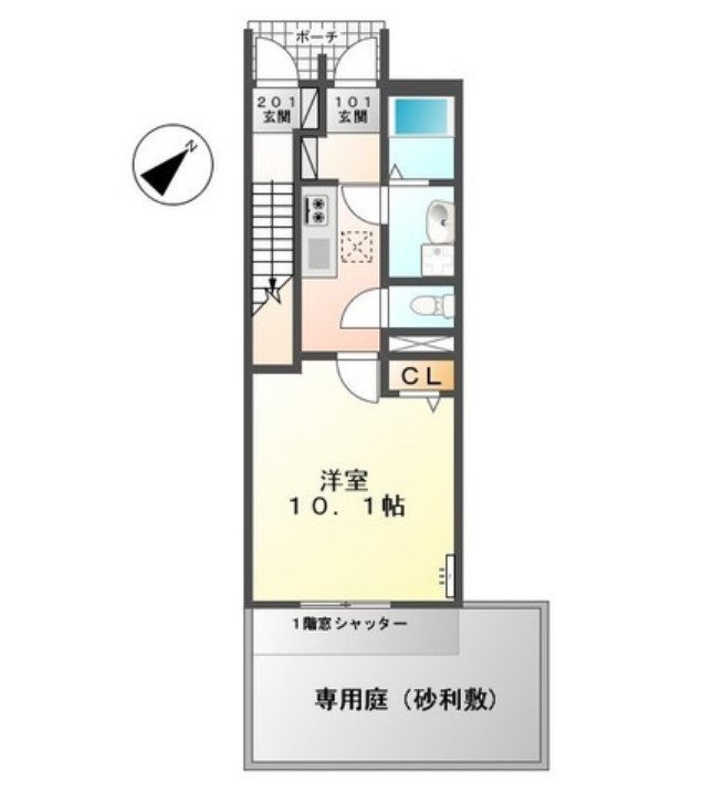 メゾンジョアの間取り