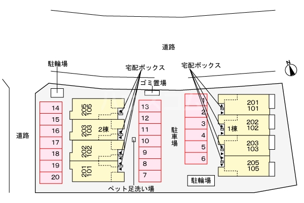 2/9 駐車場