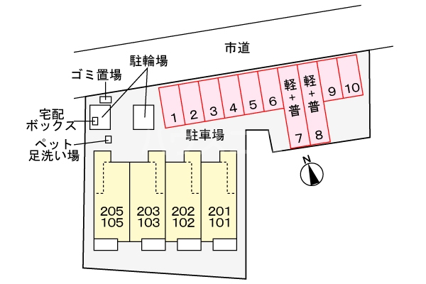 22/30 駐車場