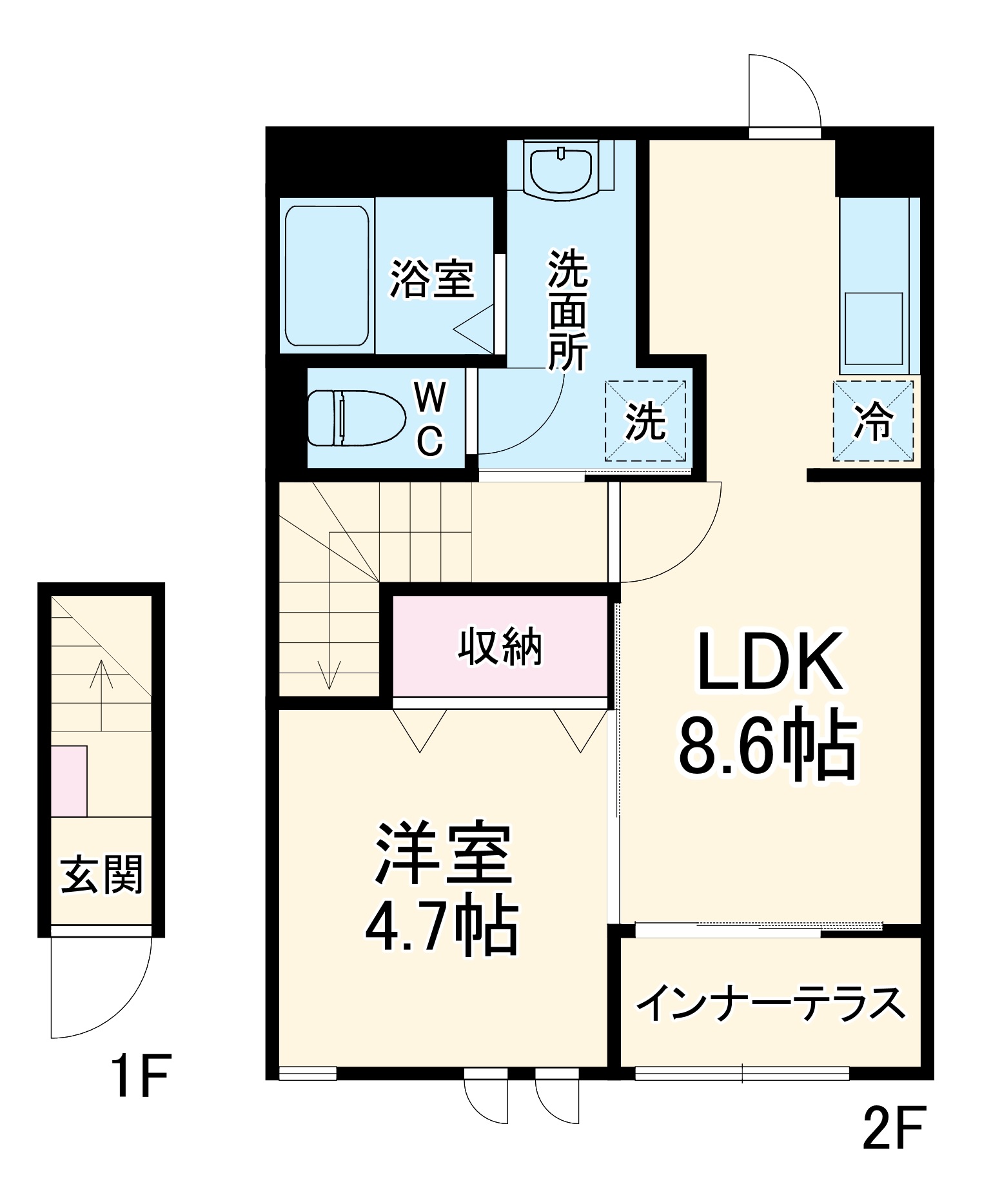 サニーシェトワの間取り