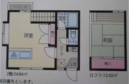 TBハイツの間取り
