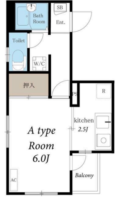 エルダーハウス十条の間取り