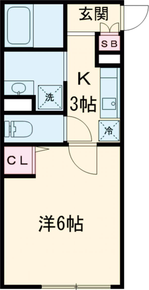 ベルシードステアー目黒碑文谷の間取り