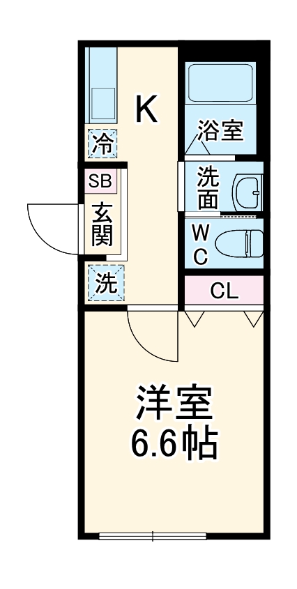 ベルデタンテ大宮公園の間取り