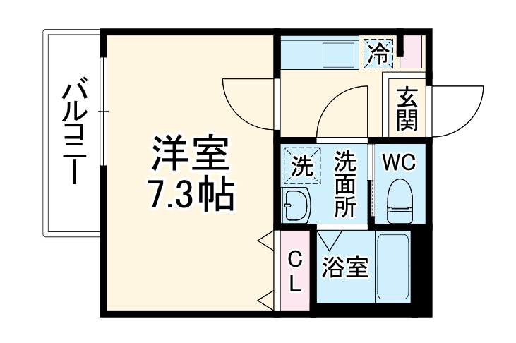 ベルデタンテ大宮公園の間取り