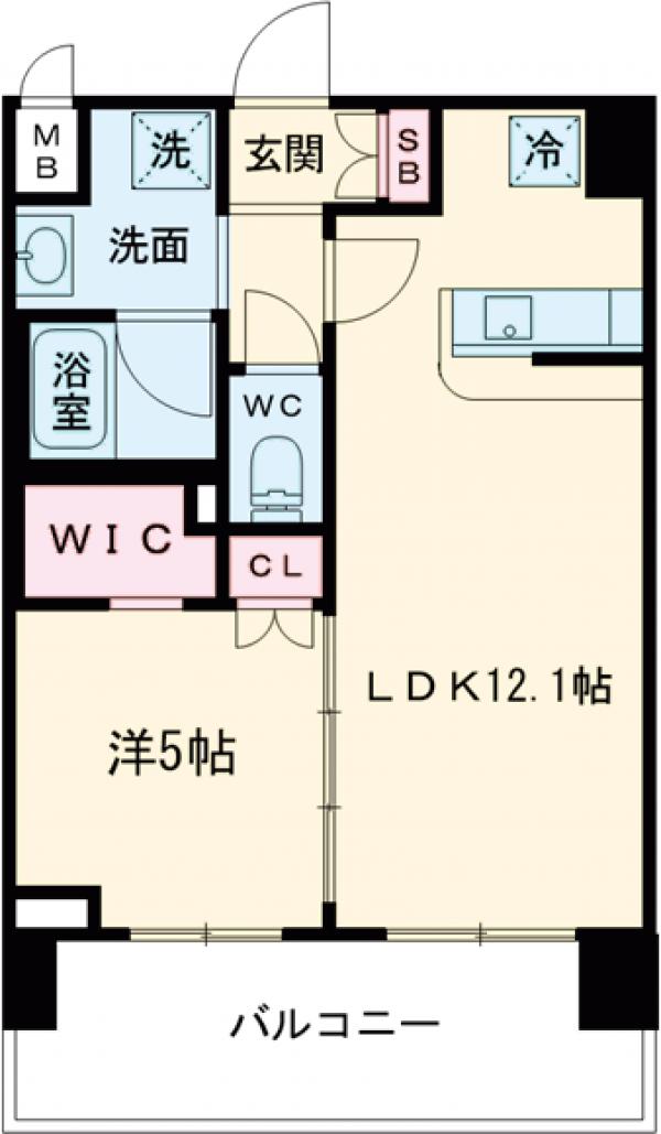エディアン目黒本町の間取り