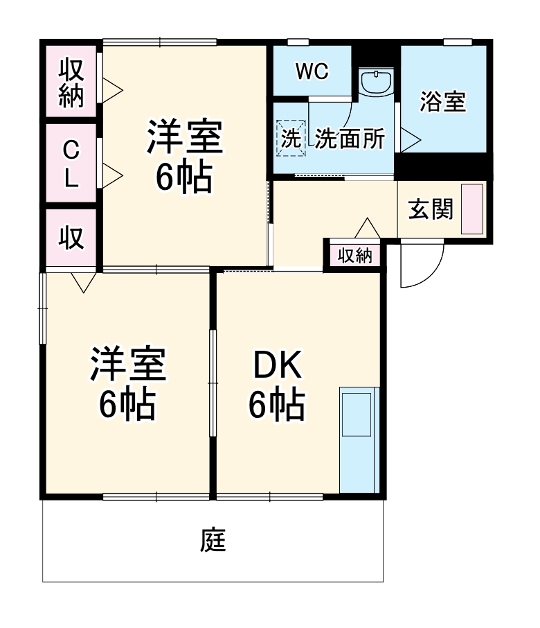 コンフォート貴美の間取り