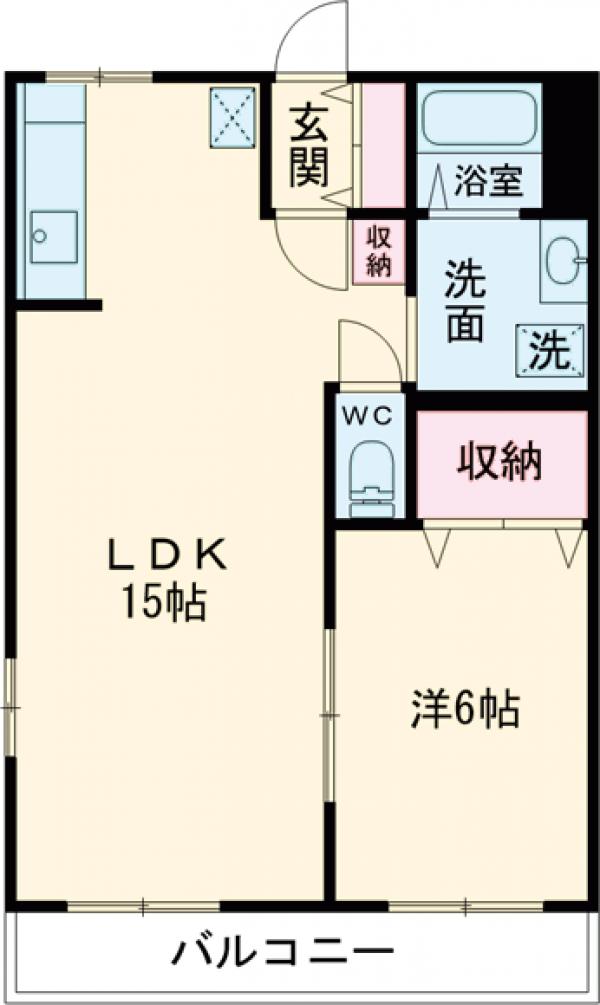 池亀マンションの間取り