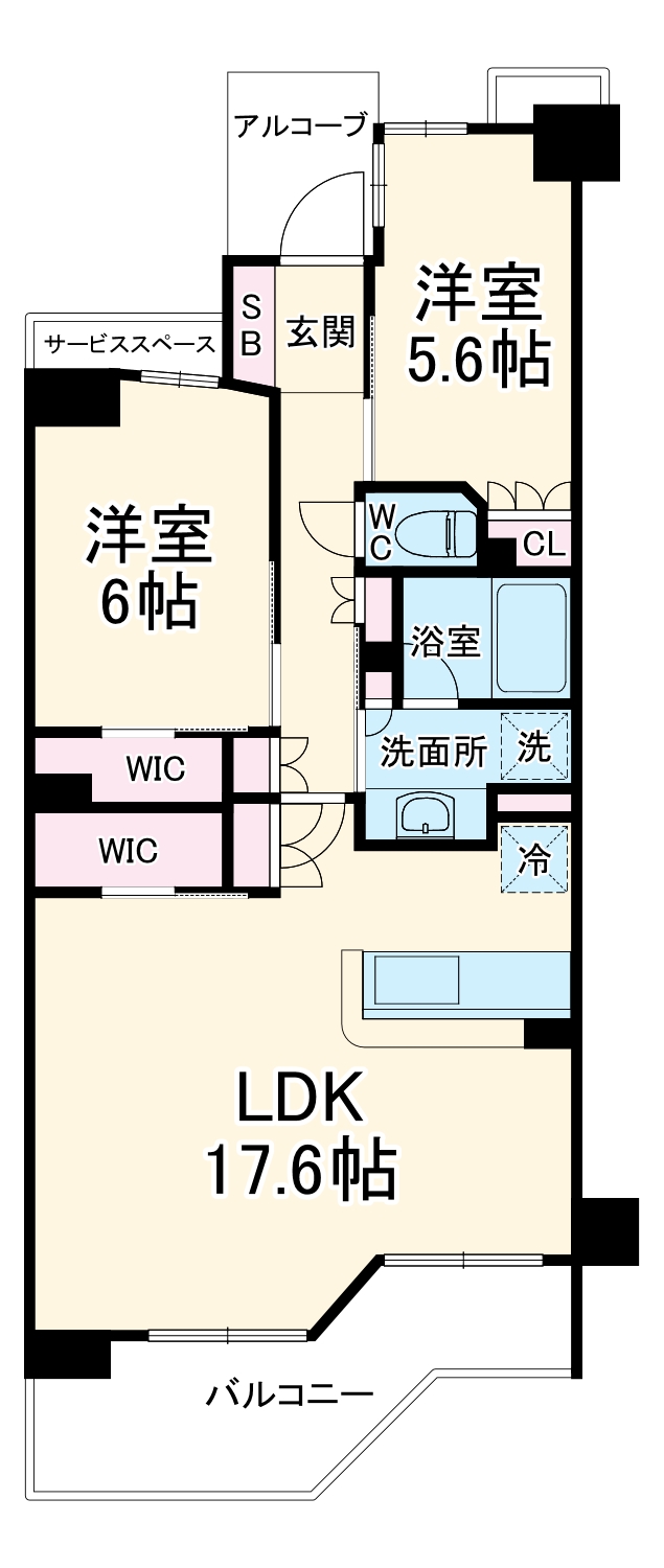 ノブレス相模大野の間取り