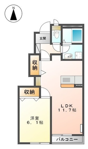 サン・フォレスタの間取り