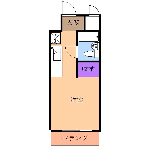 インプルーヴ今小路の間取り