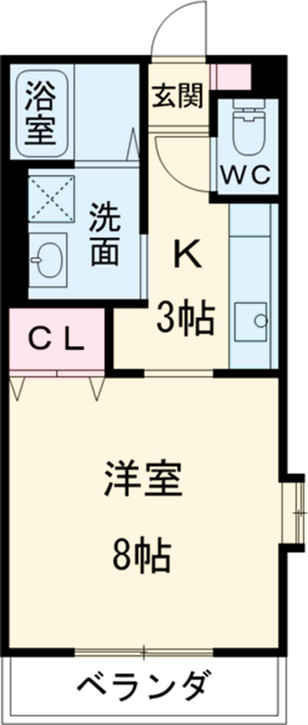 センチュリーハイムⅠの間取り