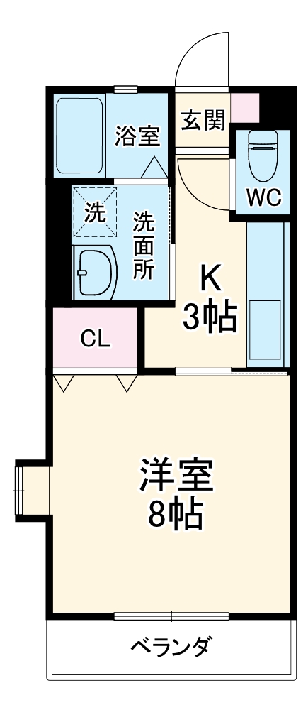 センチュリーハイムⅠの間取り