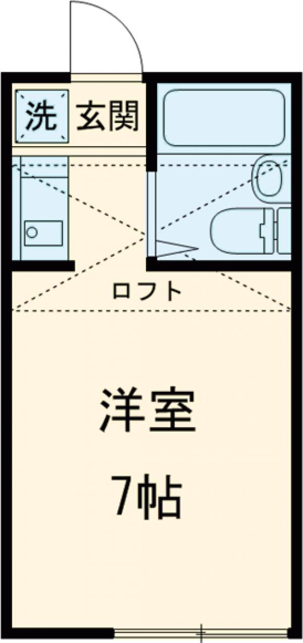 ジヴェルニィの間取り