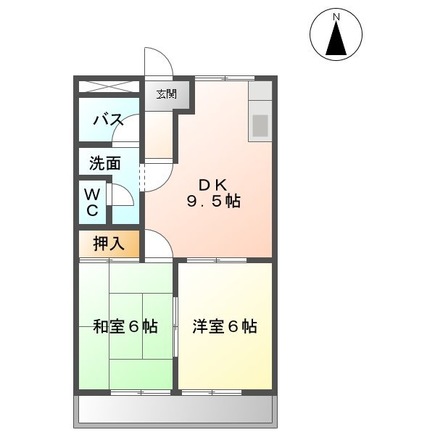 レジデンスTAKENAKAの間取り