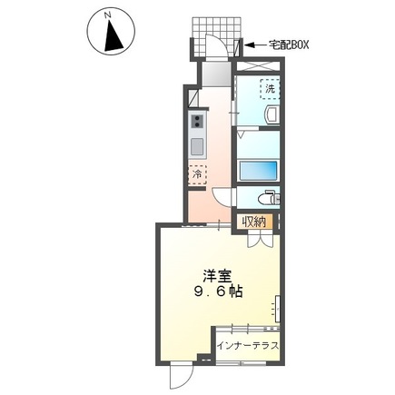 ユニヴェールⅡの間取り
