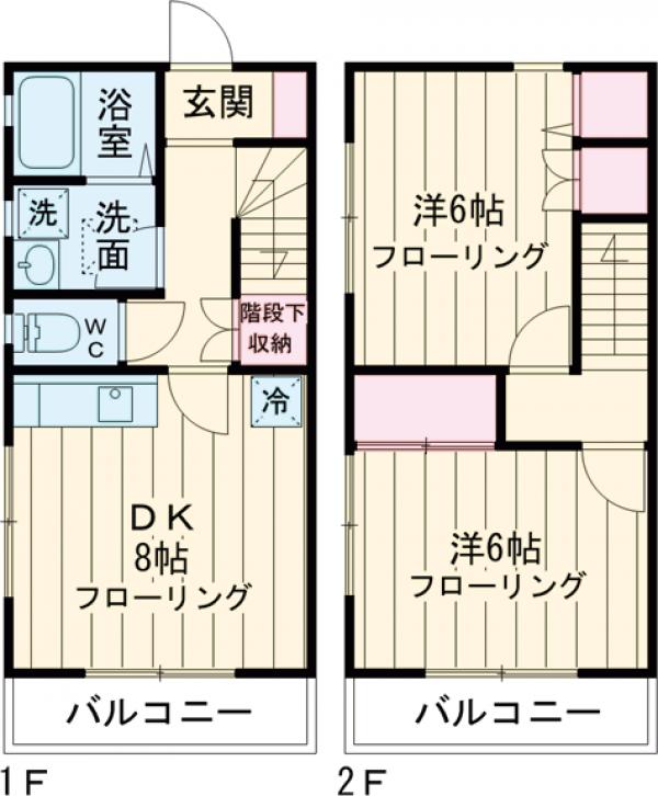 サンパルコートの間取り