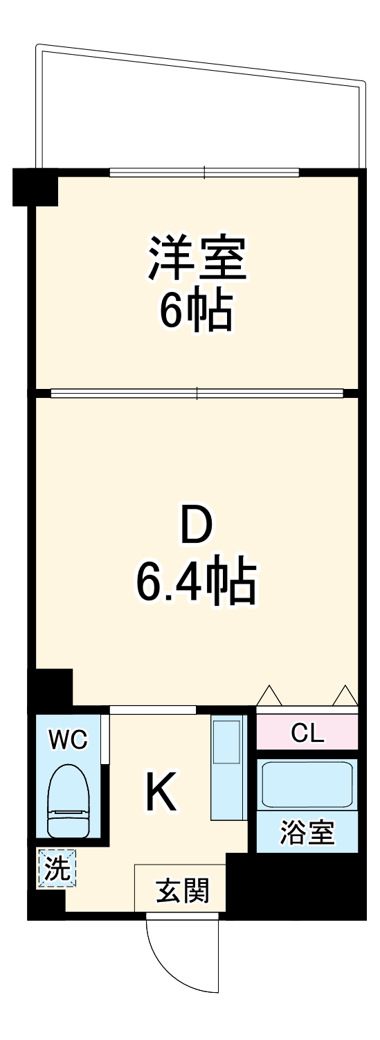 アルファ西天満の間取り