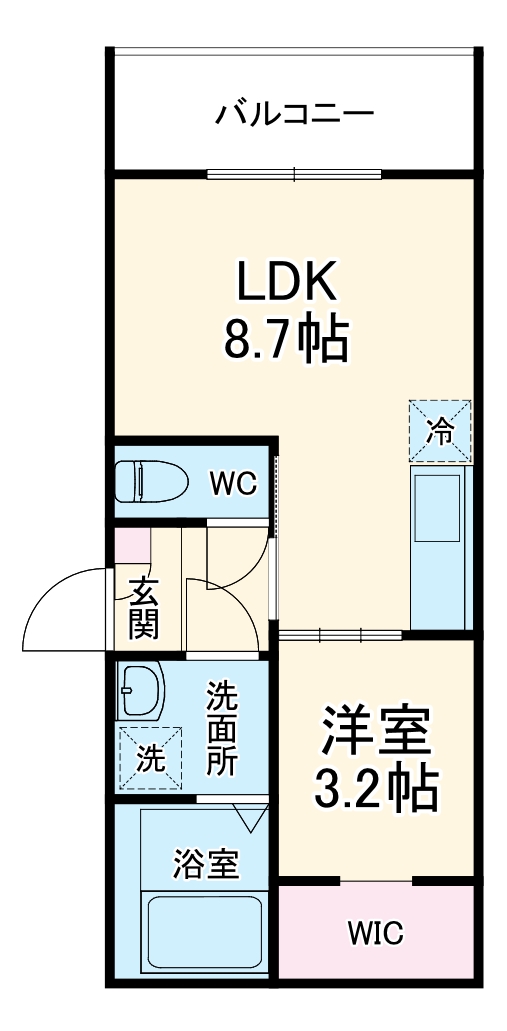 REGALEST 橘の間取り