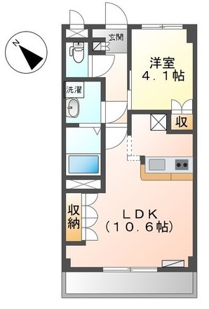 スカイハイツNの間取り