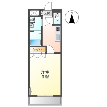 サンモール中島Aの間取り