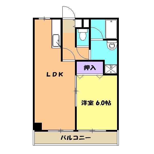 ベル・ウッドマンションの間取り