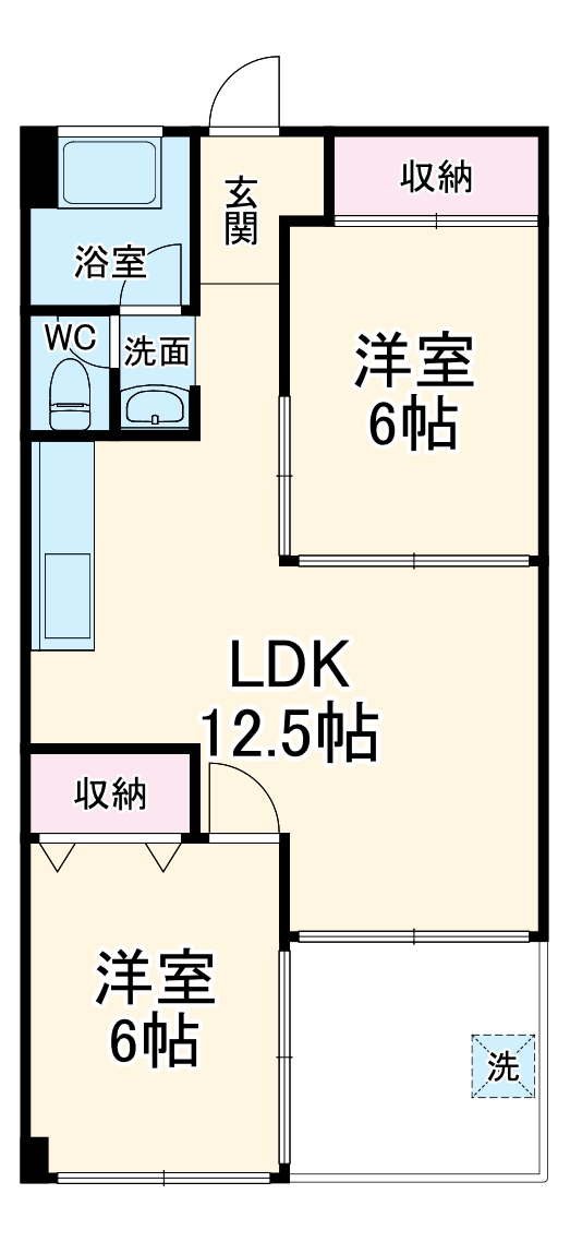 第一岐阜県ビルの間取り