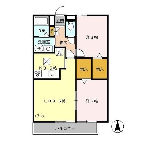 ロイヤルハーモニーの間取り