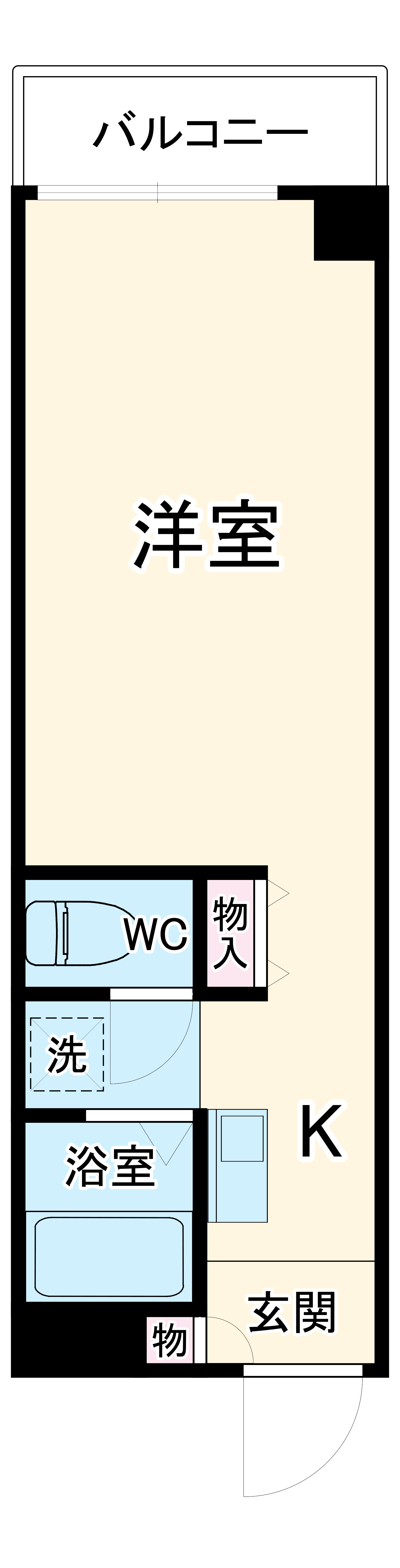 グランメゾンの間取り