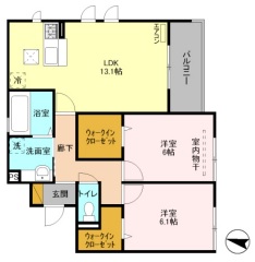 ＧＲＡＣＥ　ＳＱＵＡＲＥの間取り