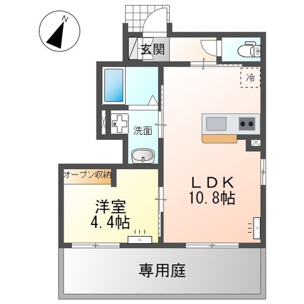 ECRIN(エクラン)の間取り