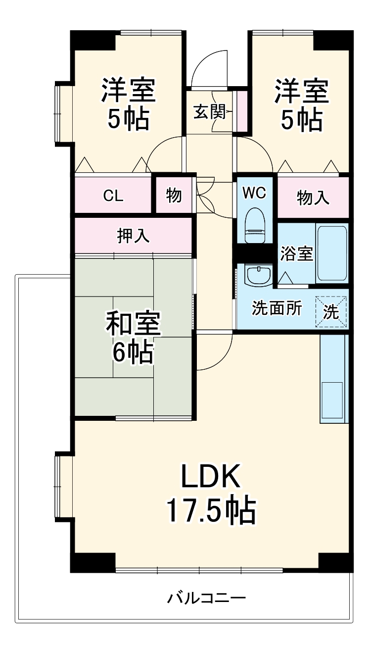 エスポワール八千代の間取り