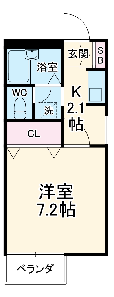 リッツコート弐番館の間取り