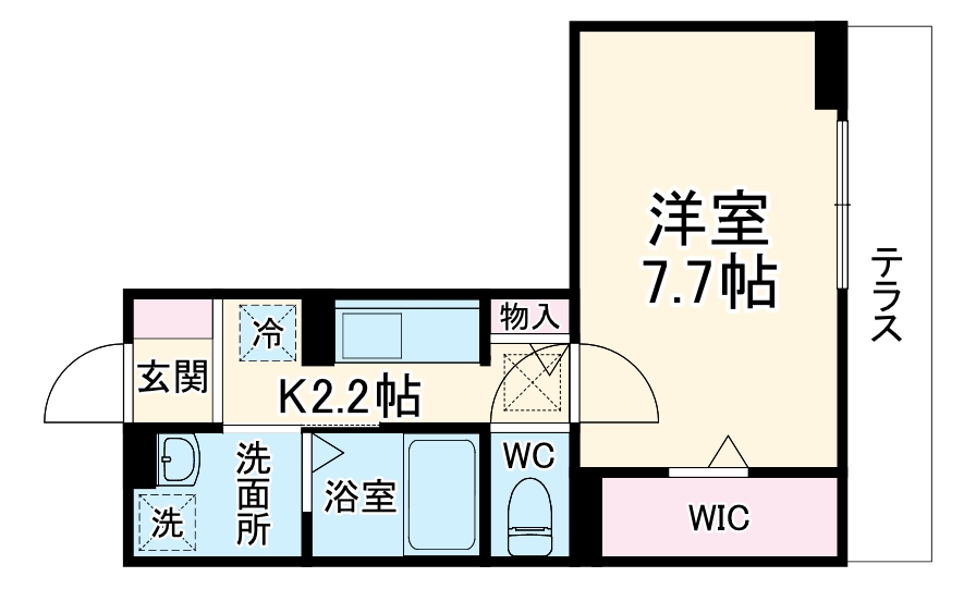 D'Bless上星川の間取り