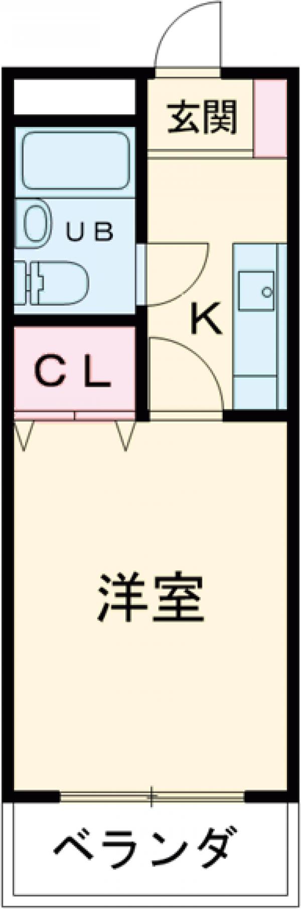 ロイヤルハイツ堀之内の間取り