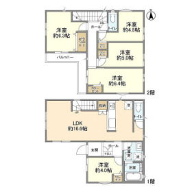Kolet流山こうのす台#02の間取り