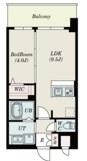 S-RESIDENCE東三国amanteの間取り