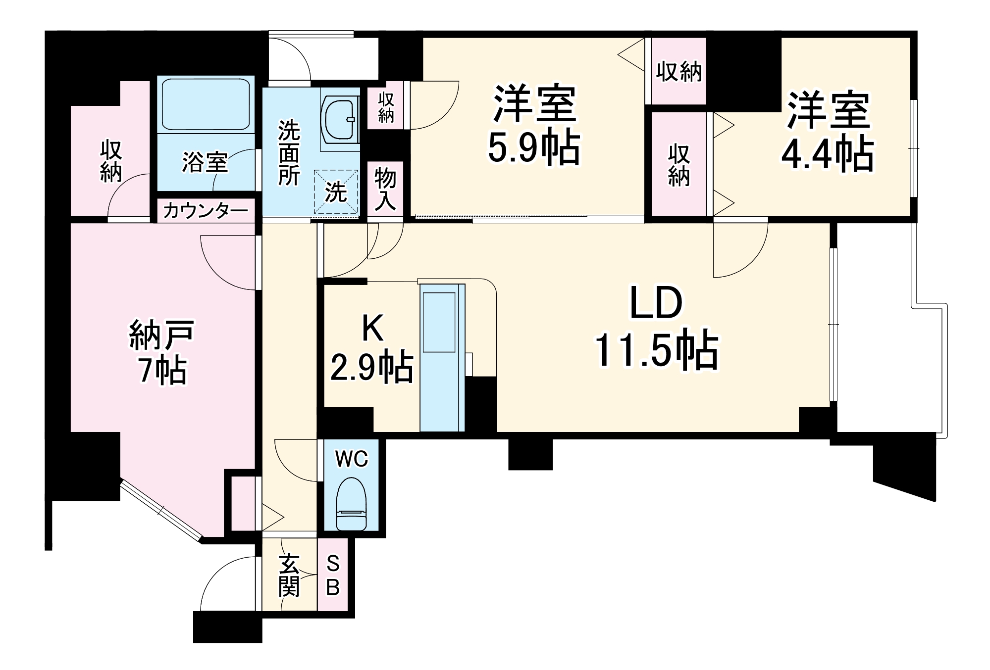 間取